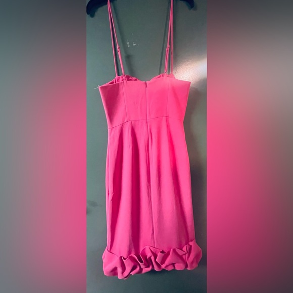 Revolve NBD Roja midi dress in hot pink Size M - Picture 7 of 11